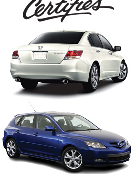Honda d'occasion Certifiés - Mazda d'occasion Certifiés Honda d'occasion Certifiés - Mazda d'occasion Certifiés